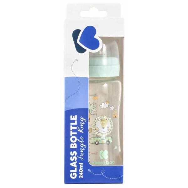 Biberon Kikka Boo Jungle King Unisex/ 240 ml/ Mint photo 2