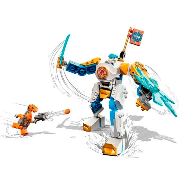 Constructor LEGO Zane's Power Up Mech Robot/ Multicolor photo 3 Constructor LEGO Zane's Power Up Mech Robot/ Multicolor photo 3