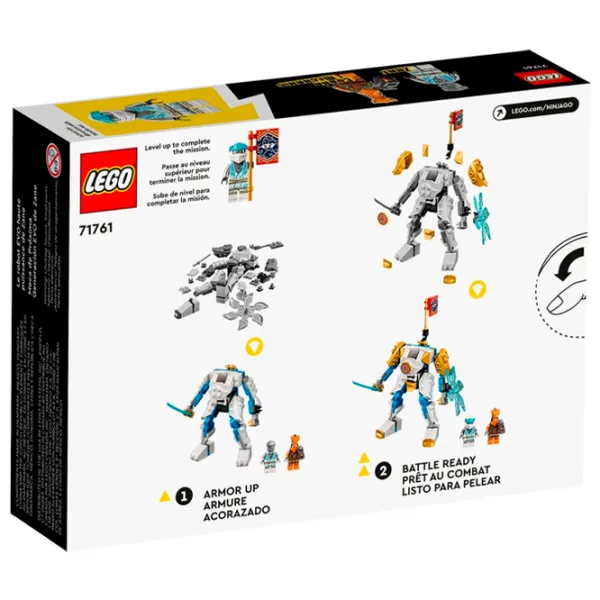 Constructor LEGO Zane's Power Up Mech Robot/ Multicolor photo 5 Constructor LEGO Zane's Power Up Mech Robot/ Multicolor photo 5