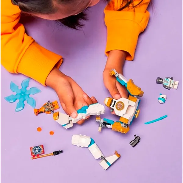 Constructor LEGO Zane's Power Up Mech Robot/ Multicolor photo 9 Constructor LEGO Zane's Power Up Mech Robot/ Multicolor photo 9