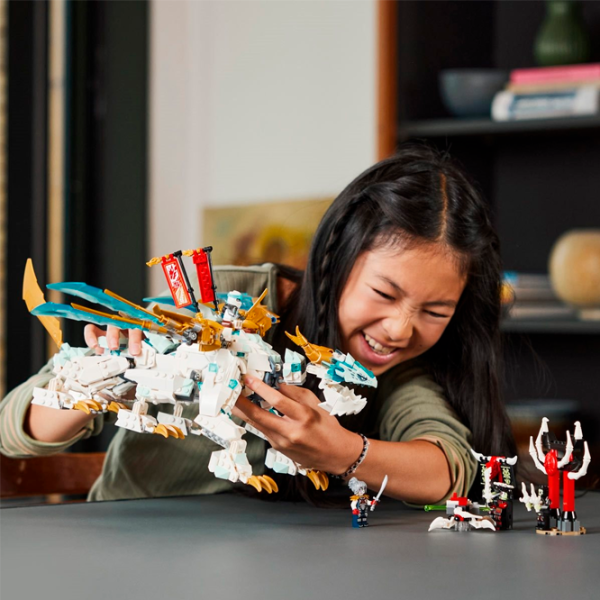 Constructor LEGO Zane's Ice Dragon Creature Figuri/ Multicolor photo 10 Constructor LEGO Zane's Ice Dragon Creature Figuri/ Multicolor photo 10