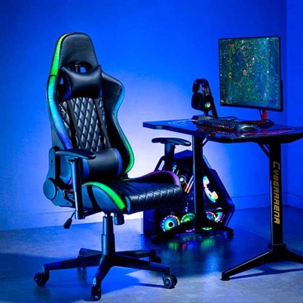 Игровое кресло LUMI CH06-30  Черный photo 4