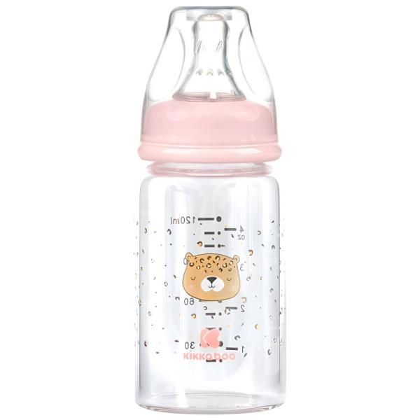 Biberon Kikka Boo Savanna Pentru fetițe/ 120 ml/ Pink photo 1