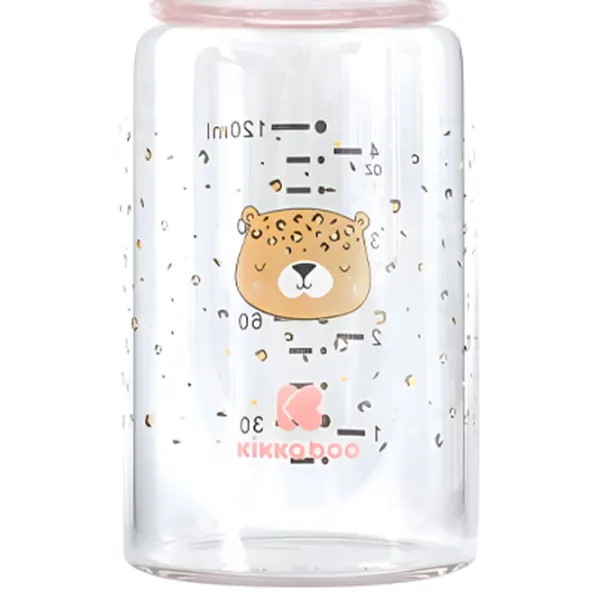 Biberon Kikka Boo Savanna Pentru fetițe/ 120 ml/ Pink photo 3