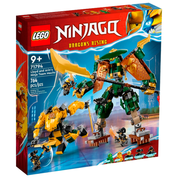 Constructor LEGO Lloyd and Arin's Ninja Team Mechs Figuri/ Multicolor photo 1 Constructor LEGO Lloyd and Arin's Ninja Team Mechs Figuri/ Multicolor photo 1