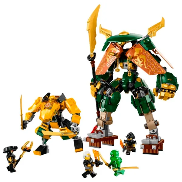Constructor LEGO Lloyd and Arin's Ninja Team Mechs Figuri/ Multicolor photo 2 Constructor LEGO Lloyd and Arin's Ninja Team Mechs Figuri/ Multicolor photo 2