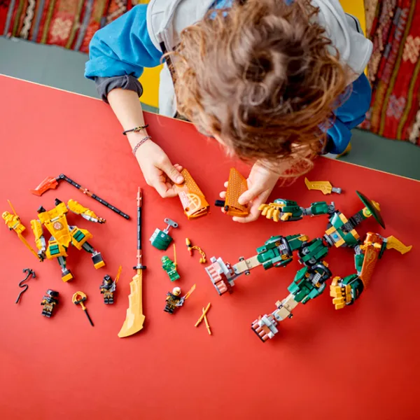 Constructor LEGO Lloyd and Arin's Ninja Team Mechs Figuri/ Multicolor photo 8 Constructor LEGO Lloyd and Arin's Ninja Team Mechs Figuri/ Multicolor photo 8