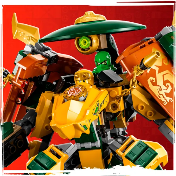 Constructor LEGO Lloyd and Arin's Ninja Team Mechs Figuri/ Multicolor photo 9 Constructor LEGO Lloyd and Arin's Ninja Team Mechs Figuri/ Multicolor photo 9