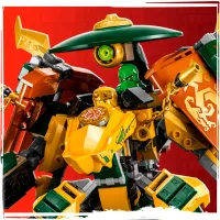 Constructor LEGO Lloyd and Arin's Ninja Team Mechs Figuri/ Multicolor photo 9