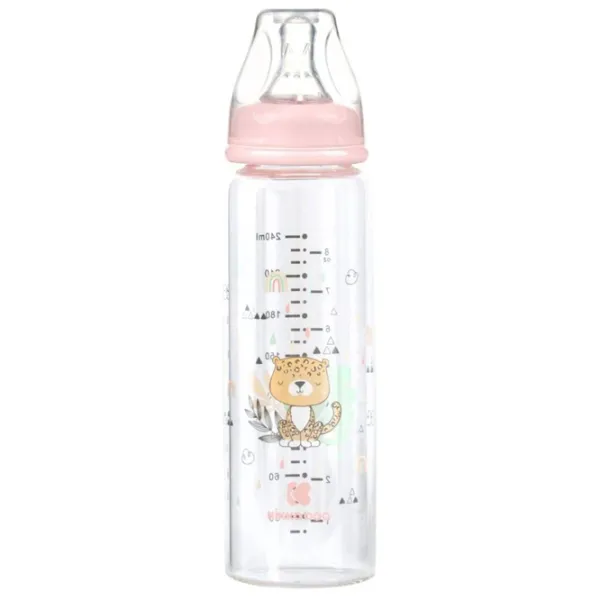 Бутылочка для кормления Kikka Boo Savanna Унисекс/ 240 мл/ Pink photo 1 Бутылочка для кормления Kikka Boo Savanna Унисекс/ 240 мл/ Pink photo 1
