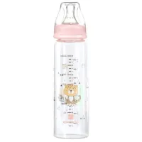 Biberon Kikka Boo Savanna Unisex/ 240 ml/ Pink