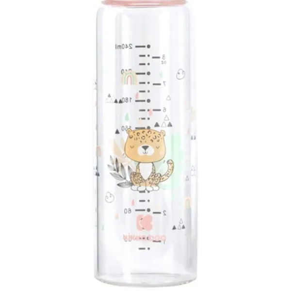 Бутылочка для кормления Kikka Boo Savanna Унисекс/ 240 мл/ Pink photo 3 Бутылочка для кормления Kikka Boo Savanna Унисекс/ 240 мл/ Pink photo 3