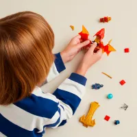 Constructor LEGO Kai's Rising Dragon Strike Figuri/ Multicolor photo 6