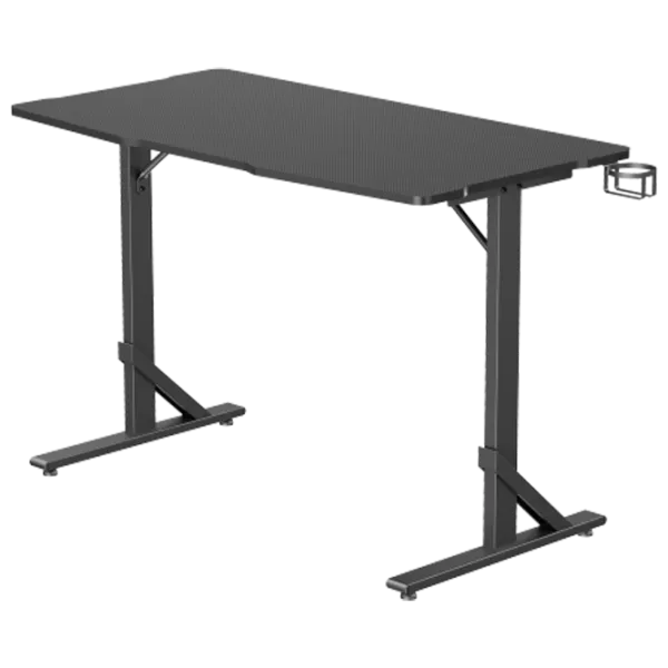 Компьютерный стол LUMI GMD11E-1 МДФ/ Black photo 7