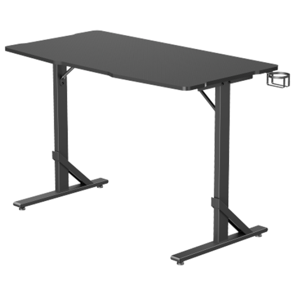 Компьютерный стол LUMI GMD11E-1 МДФ/ Black photo 7