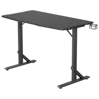 Компьютерный стол LUMI GMD11E-1 МДФ/ Black photo 7