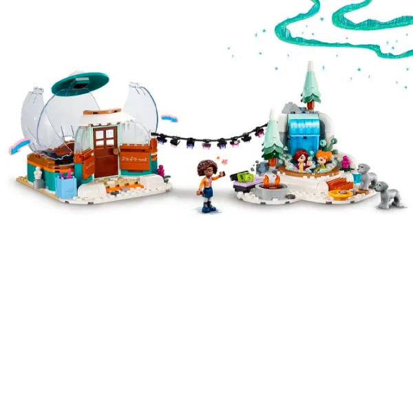 Constructor LEGO Igloo Holiday Adventure Figuri/ Multicolor photo 3