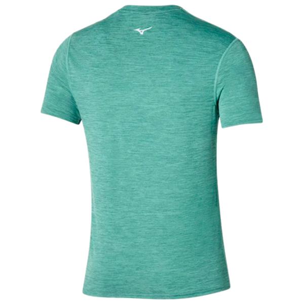 Футболка для мужчин Mizuno j2gaa519 100% полиэстер/ Green photo 2 Футболка для мужчин Mizuno j2gaa519 100% полиэстер/ Green photo 2