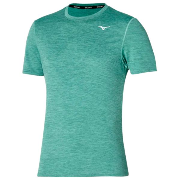 Tricou pentru bărbați Mizuno j2gaa519 100% poliester/ Green photo 1
