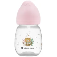 Biberon Kikka Boo Savanna Pentru fetițe/ 180 ml/ Pink