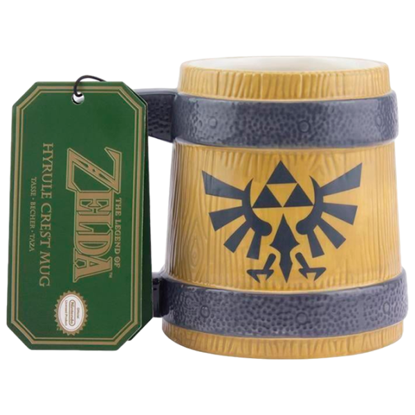 Кружка Paladone The Legend of Zelda Hyrule Crest Mug V2 600 мл photo 1