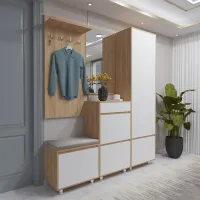 Set pentru antreu Arta Mobilei Krafti 254 PAL/ White