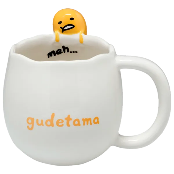 Cană Paladone Gudetama Shaped Mug 400 ml photo 1