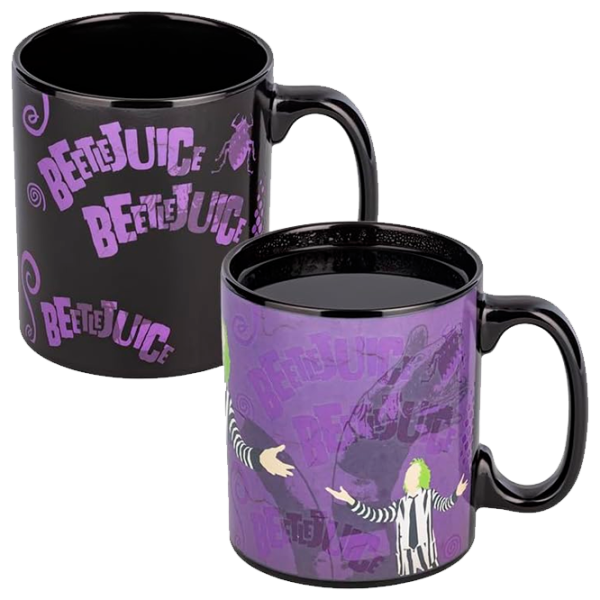 Cană Paladone Beetlejuice XL Heat Change Mug 550 ml photo 2