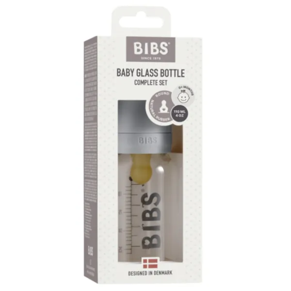 Biberon Bibs 5013223 Unisex/ 110 ml/ Cloud Grey photo 5 Biberon Bibs 5013223 Unisex/ 110 ml/ Cloud Grey photo 5