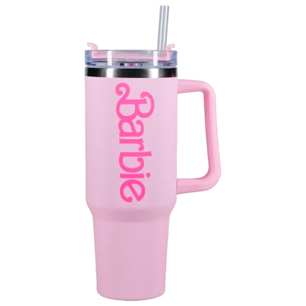 Термокружка Paladone Barbie Multiway Travel Cup with Straw 1200 мл photo 1