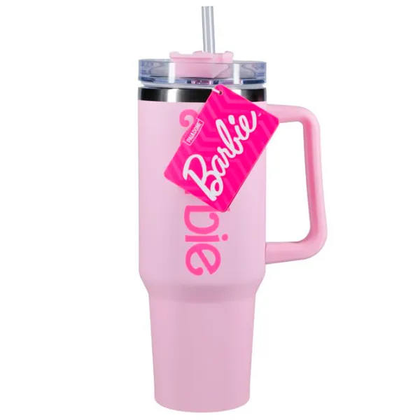 Термокружка Paladone Barbie Multiway Travel Cup with Straw 1200 мл photo 2