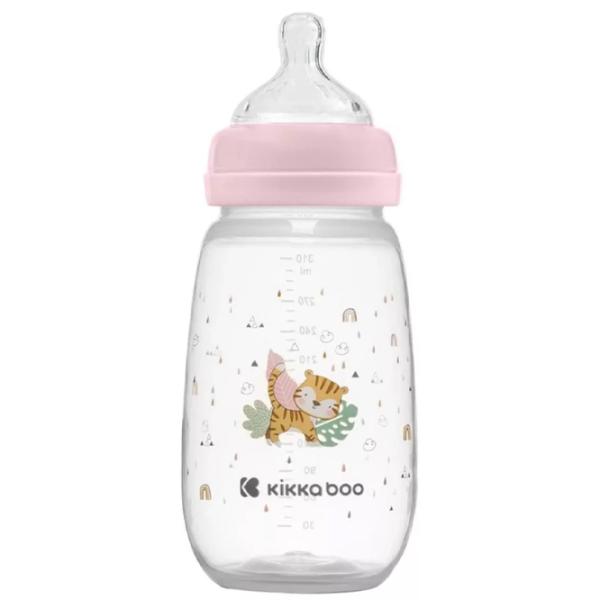 Biberon Kikka Boo Savanna Pentru fetițe/ 310 ml/ Pink photo 2 Biberon Kikka Boo Savanna Pentru fetițe/ 310 ml/ Pink photo 2