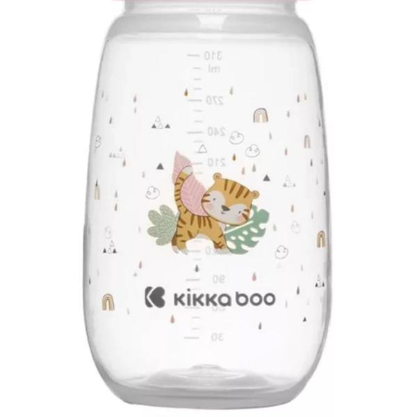 Biberon Kikka Boo Savanna Pentru fetițe/ 310 ml/ Pink photo 5 Biberon Kikka Boo Savanna Pentru fetițe/ 310 ml/ Pink photo 5