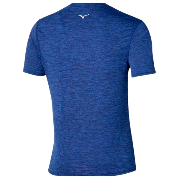 Tricou pentru bărbați Mizuno j2gaa519 100% poliester/ Blue photo 2