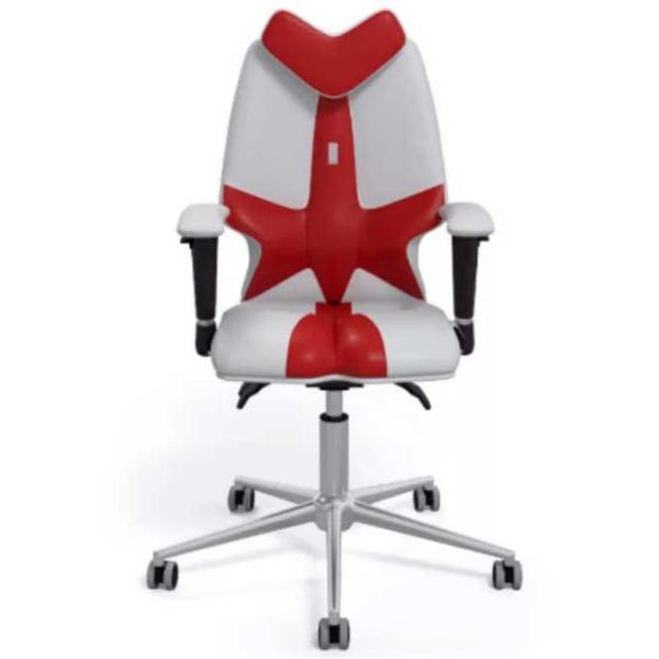 Офисное кресло Kulik System Fly ЭКО Кожа/ White Red photo 3 Офисное кресло Kulik System Fly ЭКО Кожа/ White Red photo 3