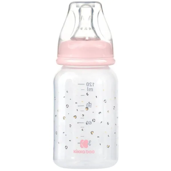 Бутылочка для кормления Kikka Boo Savanna Для девочек/ 120 мл/ Pink photo 1 Бутылочка для кормления Kikka Boo Savanna Для девочек/ 120 мл/ Pink photo 1