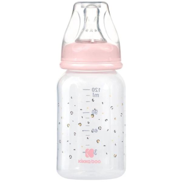 Бутылочка для кормления Kikka Boo Savanna Для девочек/ 120 мл/ Pink photo 1 Бутылочка для кормления Kikka Boo Savanna Для девочек/ 120 мл/ Pink photo 1