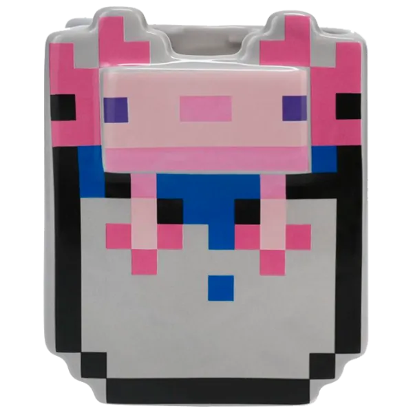 Кружка Paladone Minecraft Axolotl Shaped Mug 400 мл photo 4