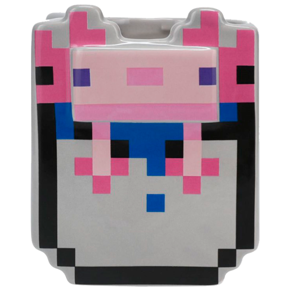 Кружка Paladone Minecraft Axolotl Shaped Mug 400 мл photo 4