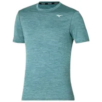 Tricou pentru bărbați Mizuno j2gaa519 100% poliester/ Gray