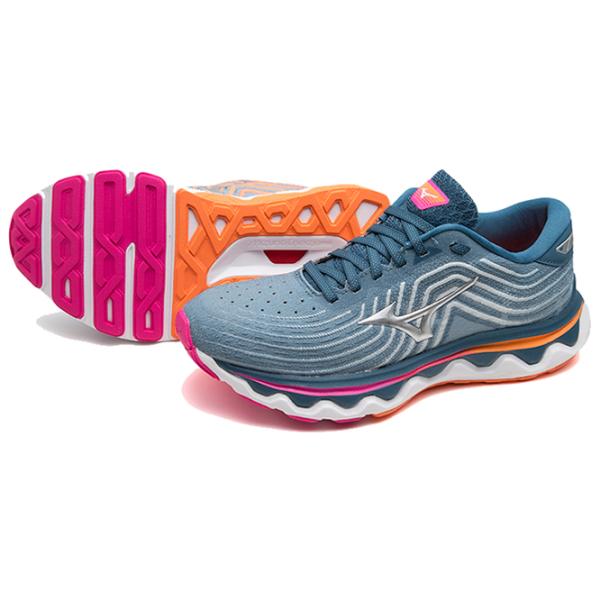 Adidași pentru femei Mizuno Wave Horizon 6 Primăvară/ Blue photo 5