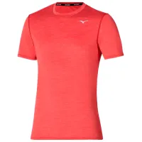 Tricou pentru bărbați Mizuno j2gaa519 100% poliester/ Red