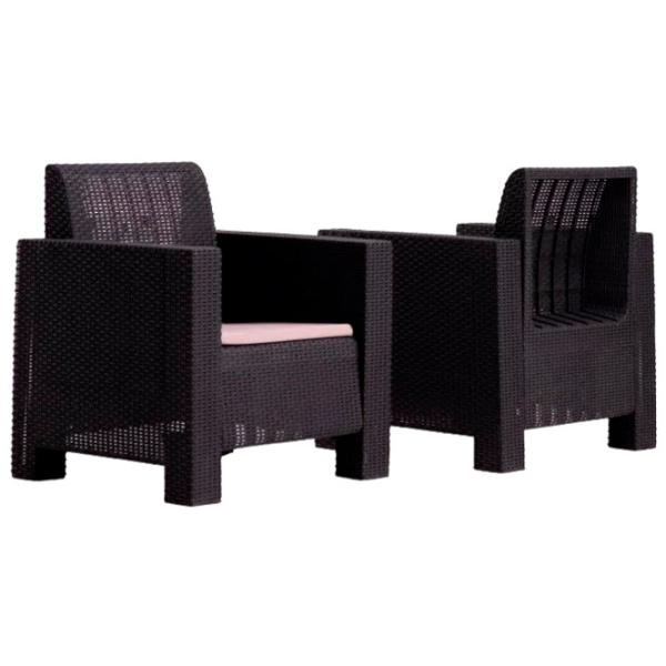 Fotoliu de grădină Moda Life Aksu armchair Plastic/ Plastic/ Black photo 2 Fotoliu de grădină Moda Life Aksu armchair Plastic/ Plastic/ Black photo 2