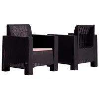 Садовое кресло Moda Life Aksu armchair Пластик/ Пластик/ Black photo 2