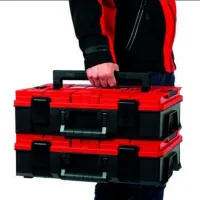 Toolbox Einhell E-CASE S-F 45.400.11 Plastic photo 2