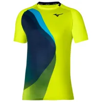 Tricou pentru bărbați Mizuno 62gaa501 100% poliester/ Multicolor
