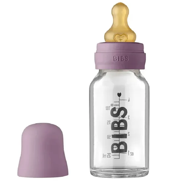 Biberon Bibs 5013300 Pentru fetițe/ 110 ml/ Mauve photo 1