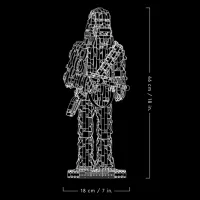 Constructor LEGO Chewbacca Personaj de film/ Brown photo 5