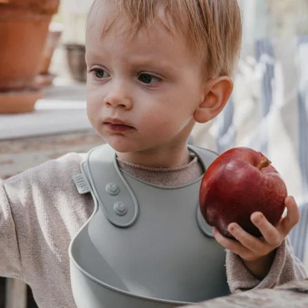 Bavetă Bibs 4000223 Clasică/ Silicon/ Cloud Grey photo 2 Bavetă Bibs 4000223 Clasică/ Silicon/ Cloud Grey photo 2