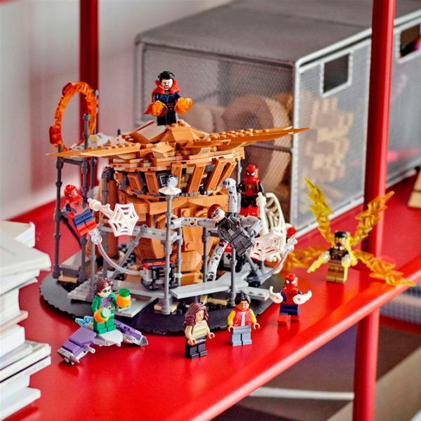 Constructor LEGO Spider-Man Final Battle Scenă din film/ Multicolor photo 8